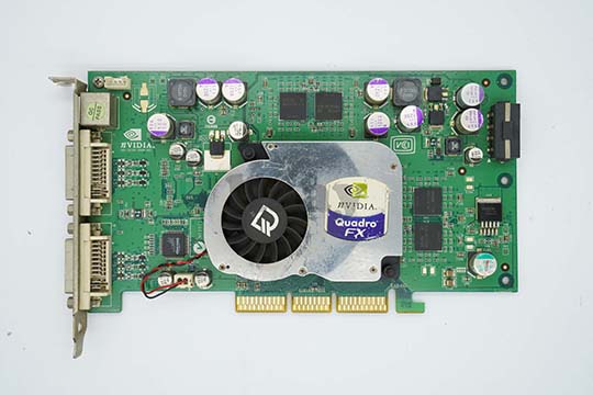 丽台Winfast Quadro FX 1100 128MB显示卡（nVIDIA NV36GL芯片）